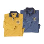 Lot de 2 polos sport club Lot de 2 polos sport club