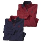 Lot de 2 pulls polaire mountain passion