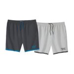 Lot de 2 shorts microfibre sport