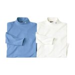 Lot de 2 sous - pulls col roul unis