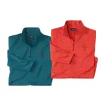 Lot de 2 sous - pulls zipps sport