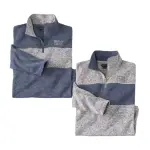 Lot de 2 sweats molleton outdoor