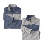 Lot de 2 sweats molleton outdoor