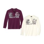 Lot de 2 tee - shirts col boutonn