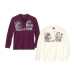 Lot de 2 tee - shirts col boutonn
