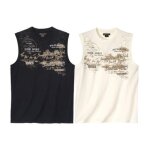 Lot de 2 tee - shirts sans manches saharian road�