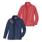 Lot de 2 vestes polaire brodées Lot de 2 vestes polaire brodées