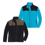 Lot de 2 vestes polaires zipp�es