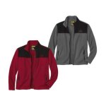Lot de 2 vestes zippes canada outdoor