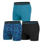 Lot de 3 boxers en coton stretch Lot de 3 boxers en coton stretch