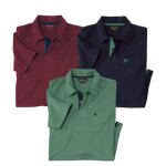 Lot de 3 polos coton atlas for men�
