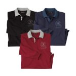 Lot de 3 polos rugby north club
