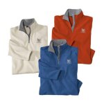 Lot de 3 pulls micropolaire mountain
