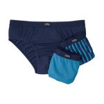Lot de 3 slips bleus atlas for men Lot de 3 slips bleus atlas for men