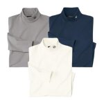 Lot de 3 sous - pulls col roul