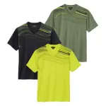 Lot de 3 tee - shirts col v sport time