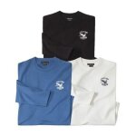 Lot de 3 tee - shirts manches longues colorado