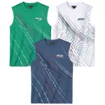 Lot de 3 tee - shirts polyester sans manches