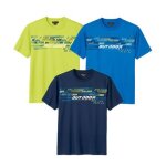 Lot de 3 tee - shirts sport graphiques