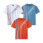 Lot de 3 tee - shirts sport summer