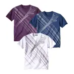 Lot de 3 tee - shirts sportmen