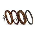 Lot de 4 bracelets ibiza