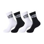 Lot de 4 paires de chaussettes mi - hautes