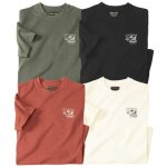 Lot de 4 tee - shirts adventure