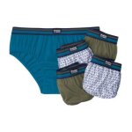 Lot de 5 slips stretch confort