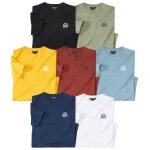 Lot de 7 tee - shirts en coton aventure Lot de 7 tee - shirts en coton aventure