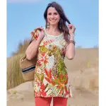 Maxi tee - shirt imprim� safari