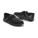 Mocassins scratchs en cuir et nubuck