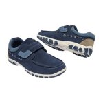 Mocassins scratchs style bateau