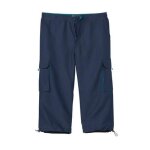 Pantacourt microfibre cargo