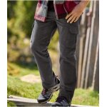 Pantalon cargo en velours côtelé anthracite Pantalon cargo en velours côtelé anthracite