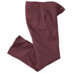 Pantalon chino stretch bordeaux Pantalon chino stretch bordeaux