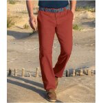 Pantalon chino terracotta