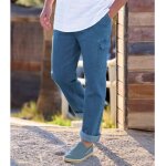 Pantalon d�tente cargo en jean :