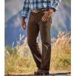 Pantalon regular twill stretch confort