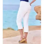 Pantalon tregging 7 / 8e blanc