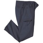 Le pantalon twill cargo taille semi - elastiqu�e