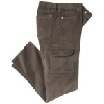 Le pantalon cargo en velours c�tel�