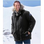 Parka grand froid  capuche fausse fourrure