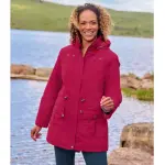 Parka matelass�e � capuche�