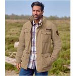 Parka multipoche double polaire