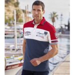 Polo maille piqu�e stretch mythic racing