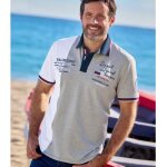 Polo piqu� stretch oceanic sailing