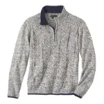 Pull camioneur � torsades col zipp�