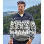 Pull camionneur tricot jacquard�