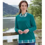 Pull - chemise 2 - en - 1